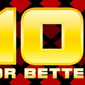 10s or Better slot logo by 1x2gaming at Spinsy Casino