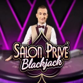 Blackjack Salon Privé logo by Ezugi at Spinsy Casino