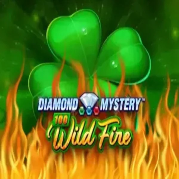 Diamond Mystery 100 Wild Fire by Greentube, showcased at spinsycasinos-es.com – game logo