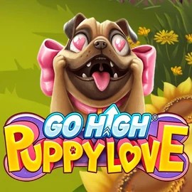 Go High Puppy Love logo by RubyPlay at Spinsy Casino