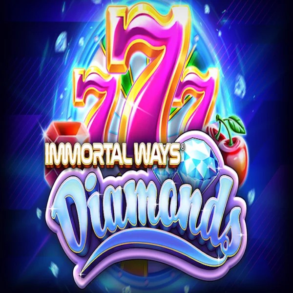 Immortal Ways Diamonds casino game by RubyPlay – featured logo at Spinsy Casino