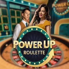 PowerUP Roulette game by Pragmatic Play – logo hosted on Spinsy Casino