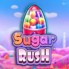 Sugar Rush online game logo by Pragmatic Play on spinsycasinos-es.com